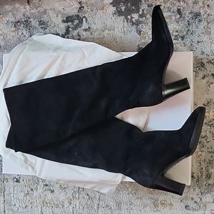 Vince Casper Black Suede Boots 5M